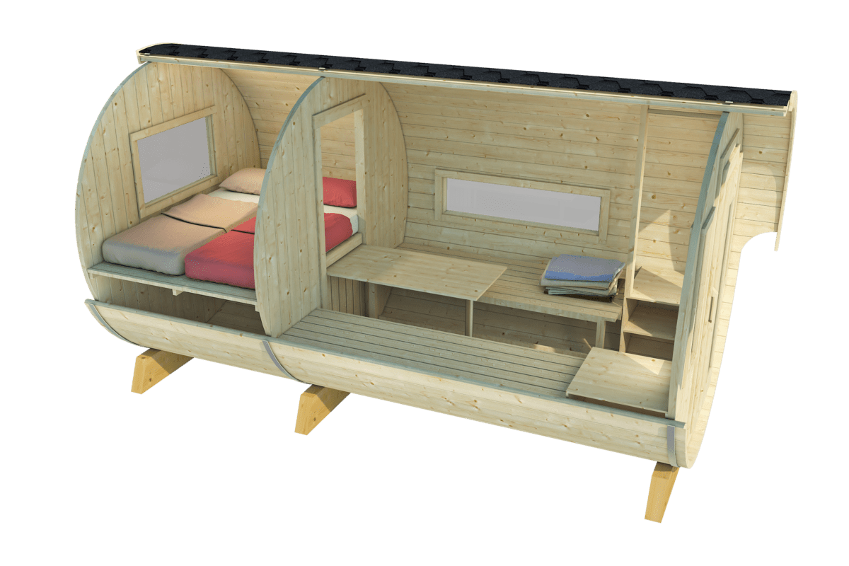 Camping Barrel Royal