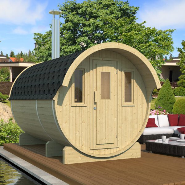 Sauna 330 with Overhang