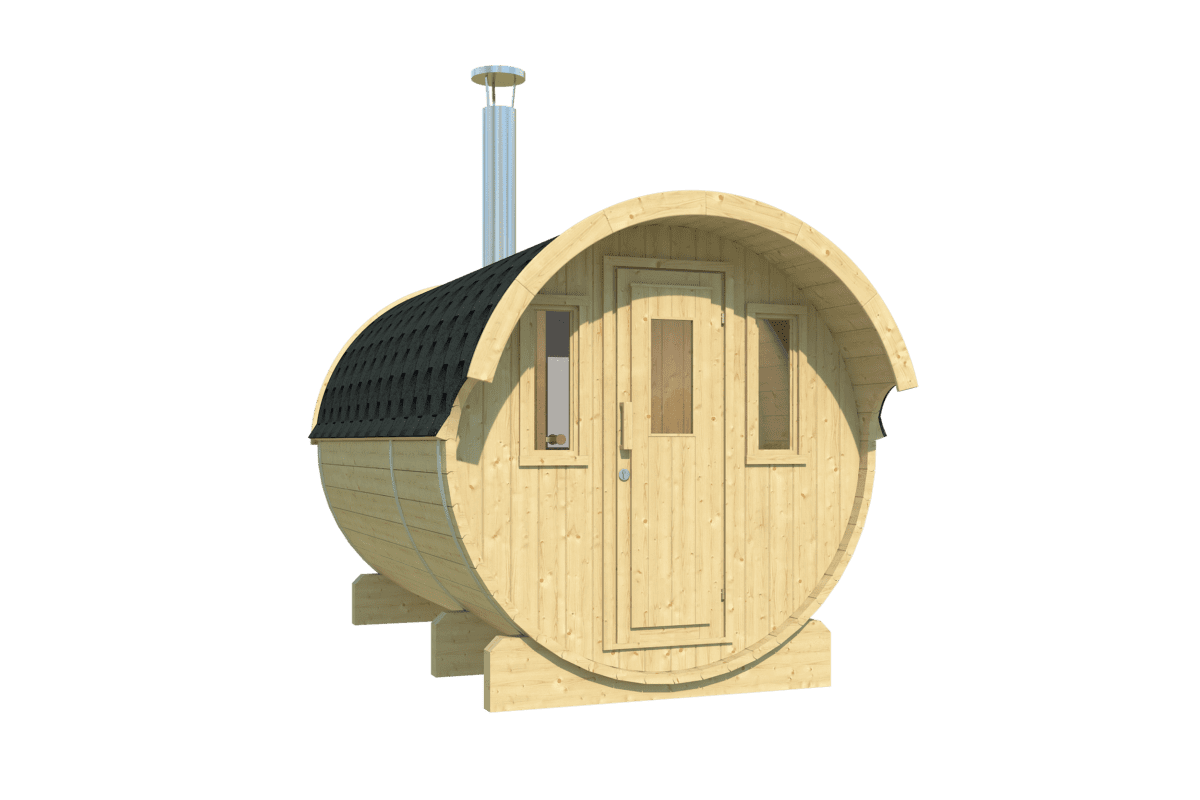 Sauna 330 with Overhang